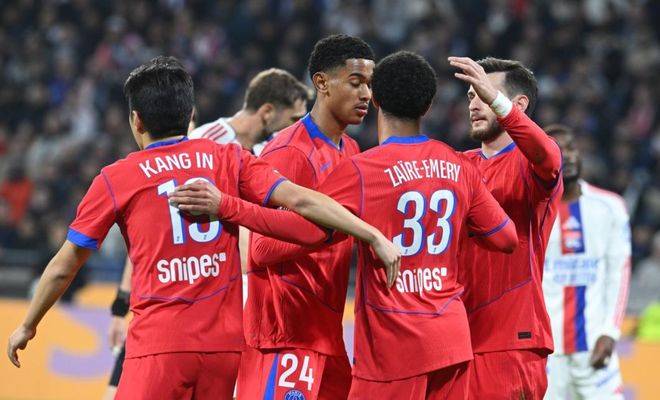 ประตูชัยในนาทีที่ 95 ส่งผลให้ชนะ 3-2! อันดับหนึ่งเปลี่ยนมือเมื่อปารีส แซงต์-แชร์กแมง เอาชนะมาร์กเซย คว้าตำแหน่งจ่าฝูงกลับคืน_เยอรมัน_ลียง_แมตช์