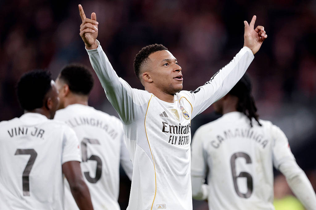 คีเลียน เอ็มบัปเป้ ทำประตูได้ 62 ประตู ครองตำแหน่งดาวซัลโวสูงสุดของปี! เขาอาจท้าทายสถิติ 69 ประตูของคริสเตียโน โรนัลโด ขณะที่ 91 ประตูของลิโอเนล เมสซี ยังคงอยู่ไกลเกินเอื้อม!_เรอัล มาดริด_ประตู_แชมเปียนส์ลีก