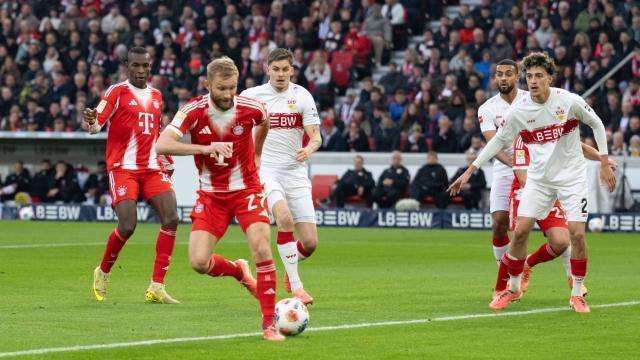 การเสี่ยงทางแท็กติกของค็อมปานีได้ผลตอบแทนเมื่อเคนทำแฮตทริกใน 30 นาที_การแข่งขัน_บาเยิร์น มิวนิก_สตุ๊ตการ์ต