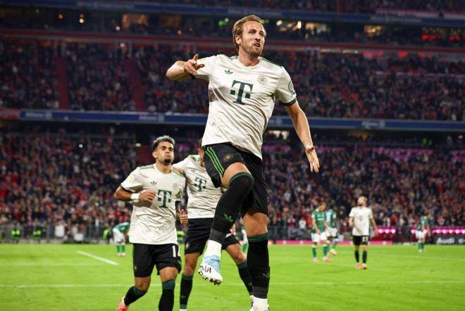 เคนทำประตูในฐานะตัวสำรอง! ยิงต่ำอย่างหยุดไม่อยู่ด้วยความเร็ว 128 กม./ชม. ตอนนี้มีส่วนร่วมในการทำประตูในบุนเดสลีกา 98 ครั้ง_ประตู_การแข่งขัน_คู่แข่ง