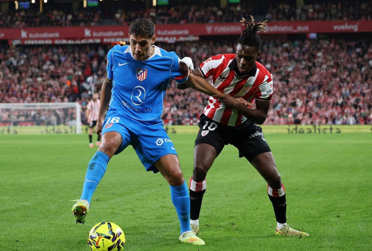 แอธเลติก บิลเบา เฉือนชนะ แอตเลติโก มาดริด 1-0; คะแนนหลังการแข่งขันเผย: นิโก้ วิลเลียมส์ ครองอันดับหนึ่ง ผู้เล่นแห่งชัยชนะ การแข่งขัน