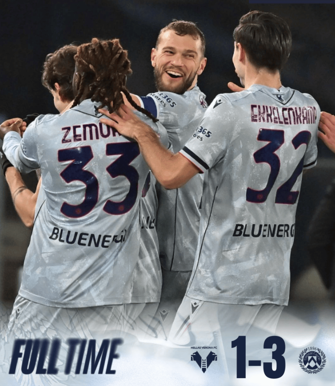 เซเรีย อา: กองหลังอูดิเนเซได้รับบาดเจ็บสาหัส, ดีบาล่าของโรม่าต้องพัก_ซาโนลี่_ยูฟ่า ยูโรปาลีก_อินเตอร์ มิลาน