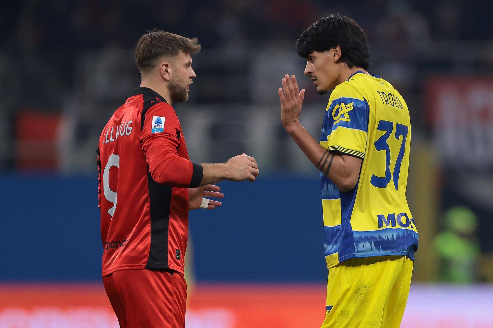 【เซเรีย อา】ปาร์มาหยุดสถิติไร้พ่าย 24 นัดของเอซี มิลาน_ทรอยโล_บันทึกการแข่งขัน