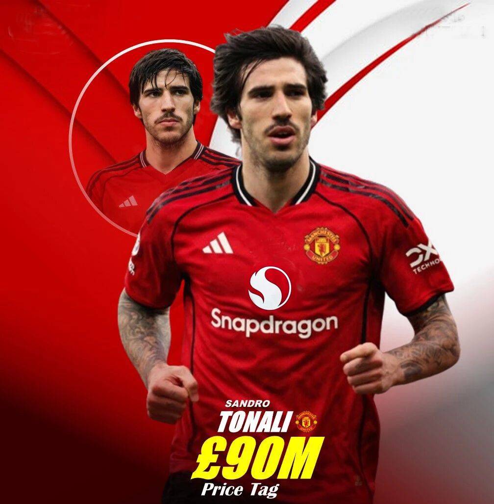 แมนเชสเตอร์ ยูไนเต็ด ยืนยันว่า โทนาลี เป็นประตูสำคัญของซัมเมอร์ หน้าต่าง และยินดีจ่ายราคาสูงถึง 90 ล้าน! อาร์เซนอลยอมแพ้ก่อน