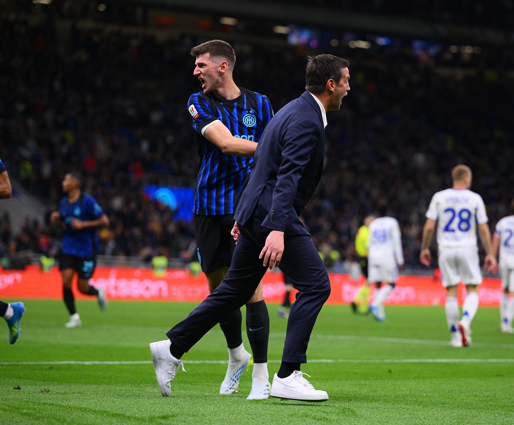 【อิตาลีคัพ】อินเตอร์มิลานปล่อยให้สองไล่ล่าและสามกำจัดโคโม Xiaofa เรียนรู้ Arsenal_Sucic_Serie A_Uefa Champions League