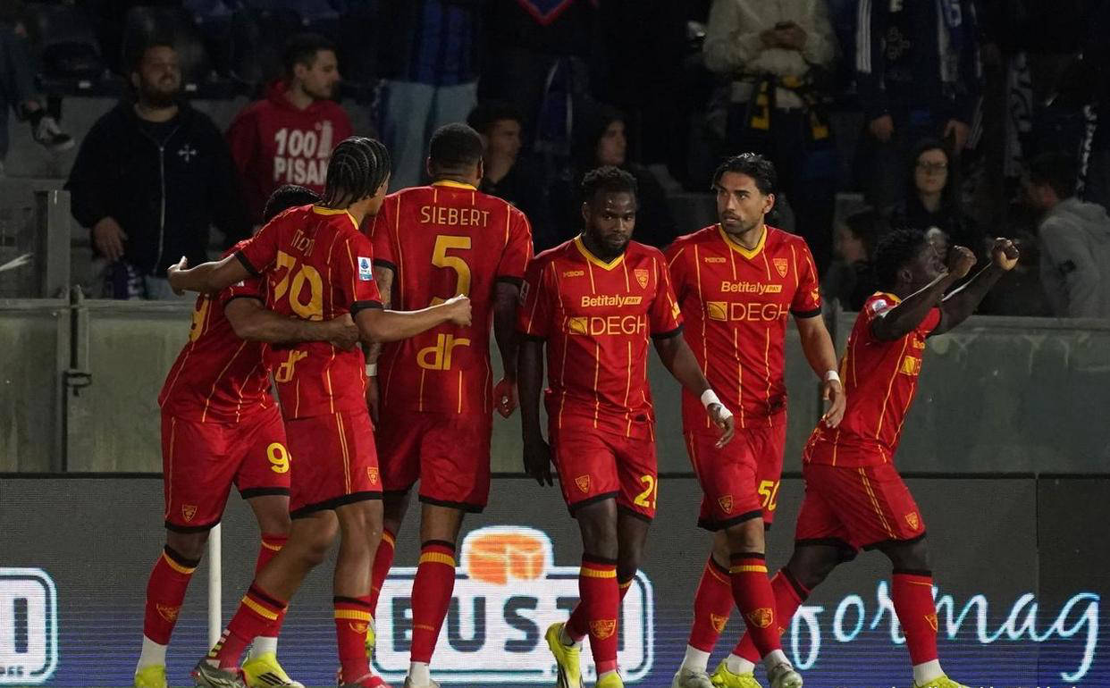 เลคเช่ 2-1 ชนะพิซซ่า ทีมตกชั้นเซเรีย อา เกิด ทั้งสองทีมแข่งขันกันเพื่อตกชั้น เปปเปอร์ ได้คะแนน 5 คะแนน_Cremonese_match_uefa แชมเปี้ยนส์ลีก
