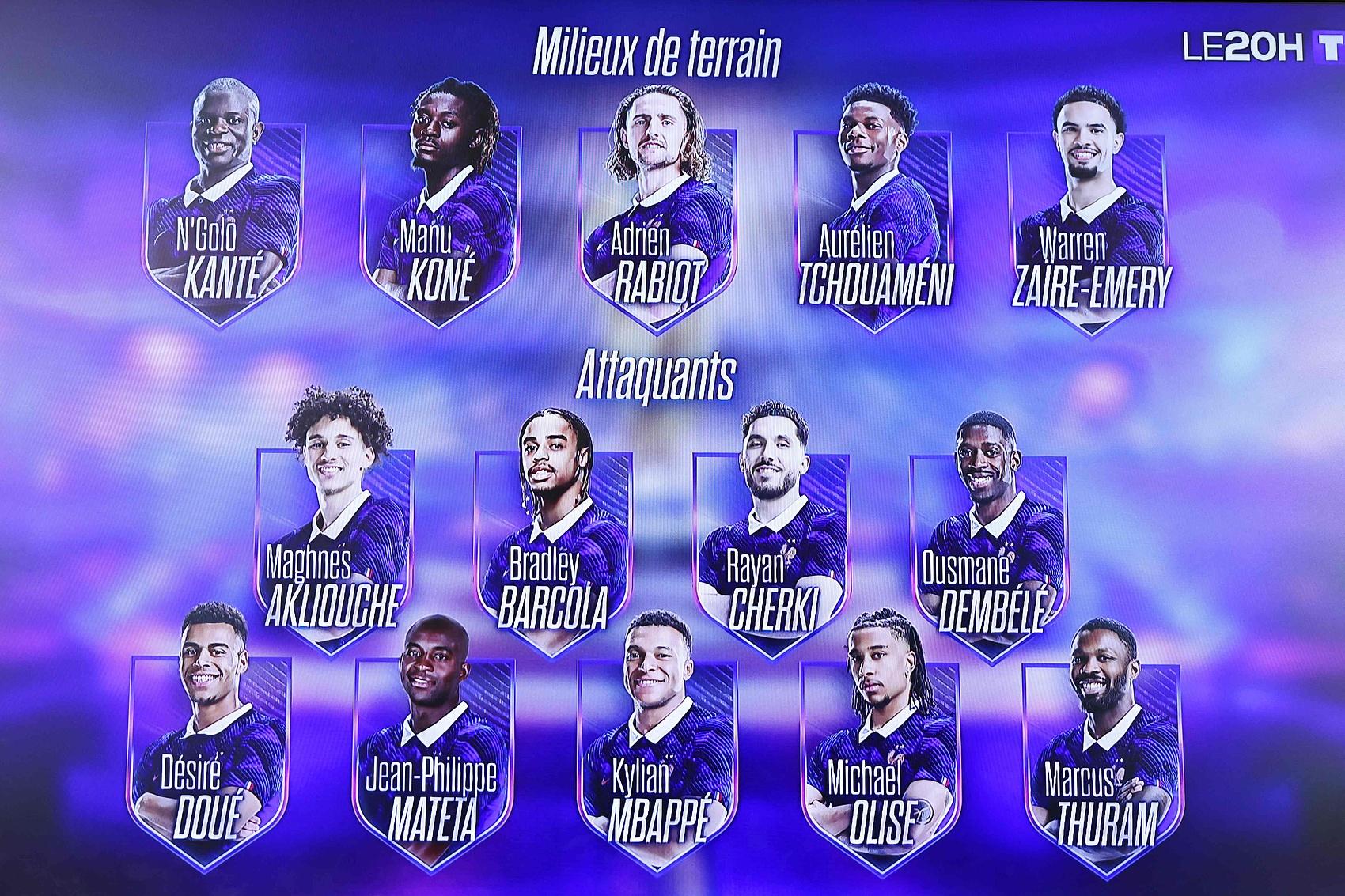 ฝรั่งเศสประกาศทีมฟุตบอลโลก นำโดย Dembele และ Mbappe มูอานีแพ้การเลือกตั้ง_Saint Germain_intern_rhen